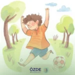 Çocuklarda DEHB illüstrasyonu kapak görsel